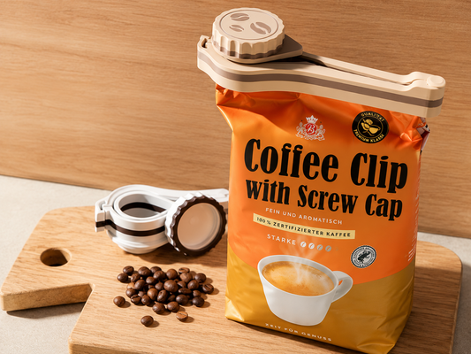 Clip Sellador para Bolsas de Café