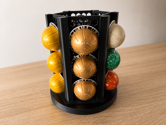 Organizador Cápsulas Nespresso Vertuo con Base Giratoria